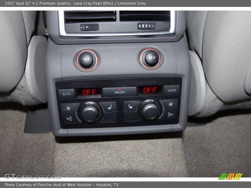 Lava Gray Pearl Effect / Limestone Grey 2007 Audi Q7 4.2 Premium quattro