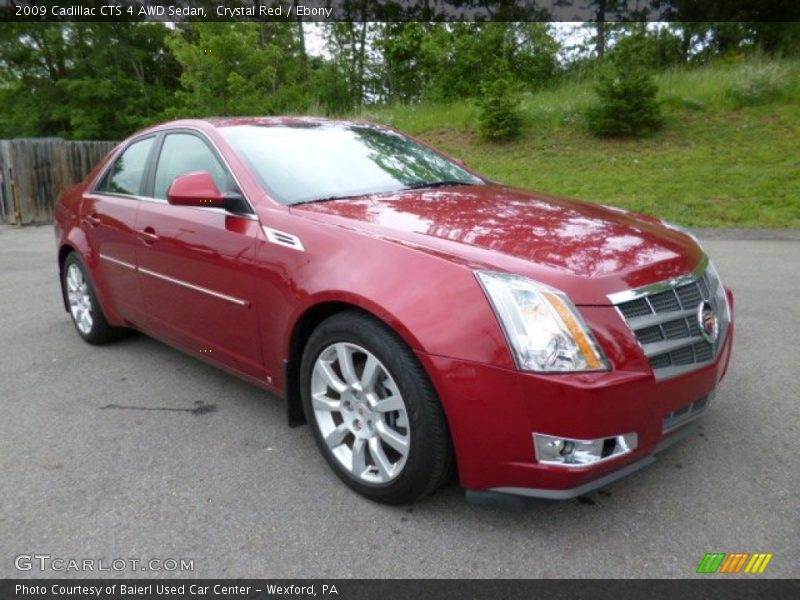 Front 3/4 View of 2009 CTS 4 AWD Sedan