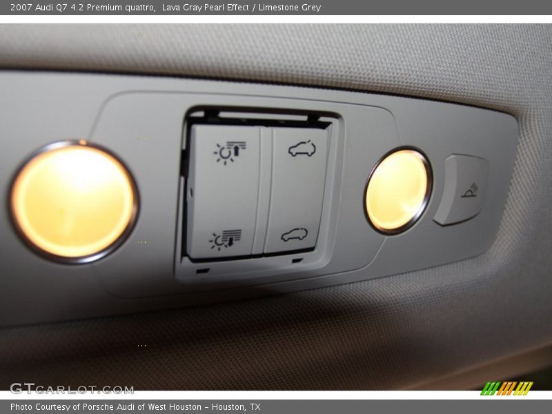 Lava Gray Pearl Effect / Limestone Grey 2007 Audi Q7 4.2 Premium quattro