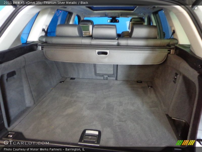 Titanium Silver Metallic / Black 2011 BMW X5 xDrive 35i