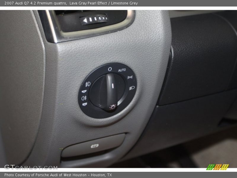 Lava Gray Pearl Effect / Limestone Grey 2007 Audi Q7 4.2 Premium quattro