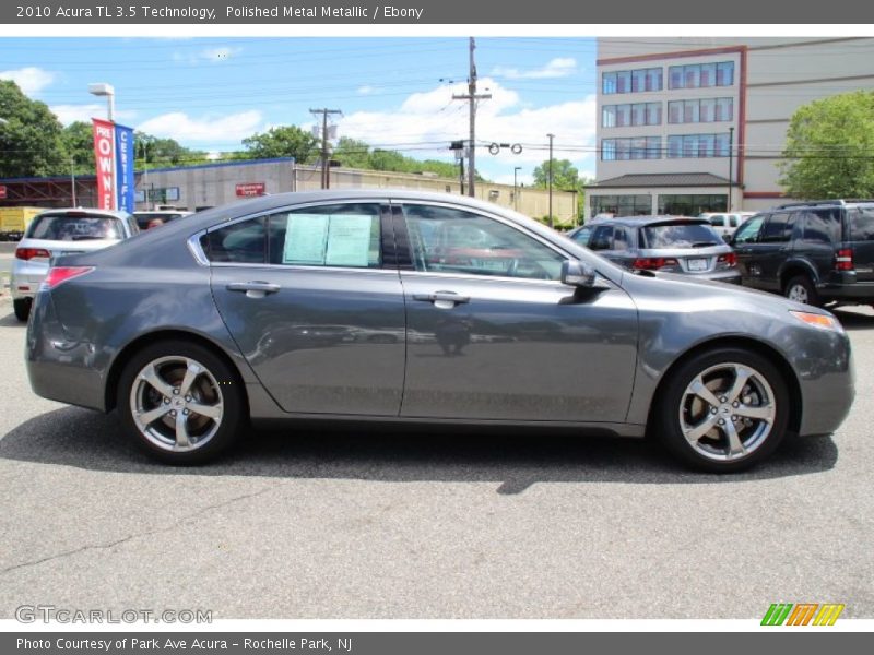 Polished Metal Metallic / Ebony 2010 Acura TL 3.5 Technology