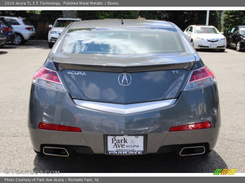 Polished Metal Metallic / Ebony 2010 Acura TL 3.5 Technology