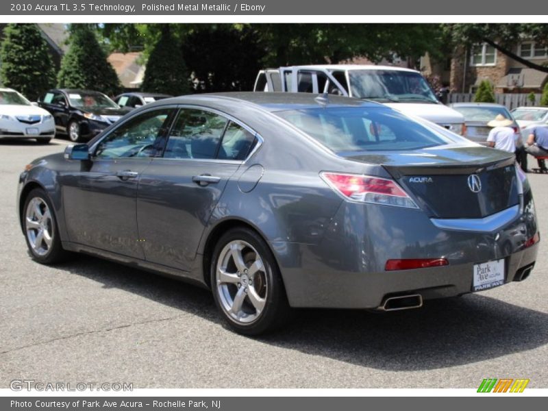 Polished Metal Metallic / Ebony 2010 Acura TL 3.5 Technology