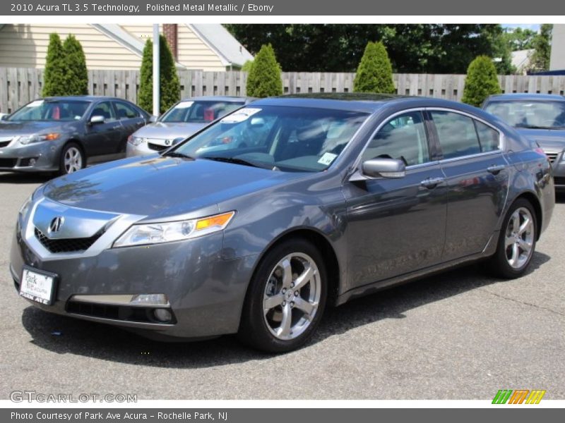 Polished Metal Metallic / Ebony 2010 Acura TL 3.5 Technology