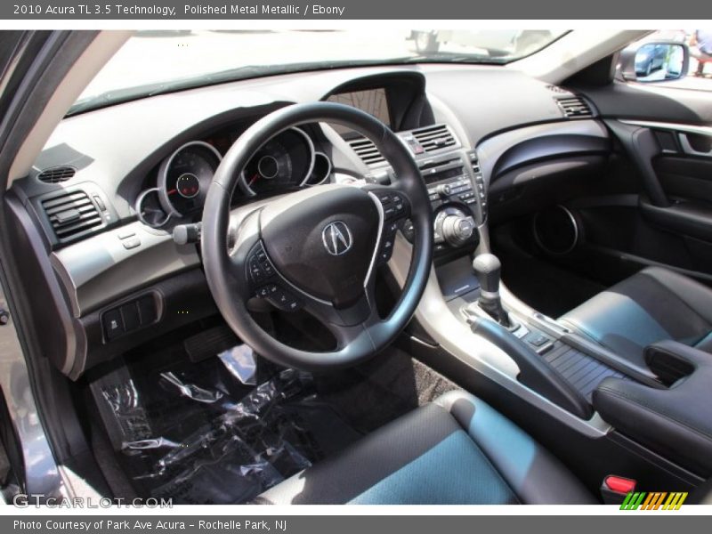 Polished Metal Metallic / Ebony 2010 Acura TL 3.5 Technology
