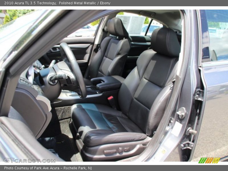 Polished Metal Metallic / Ebony 2010 Acura TL 3.5 Technology