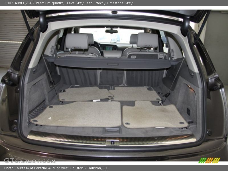 Lava Gray Pearl Effect / Limestone Grey 2007 Audi Q7 4.2 Premium quattro