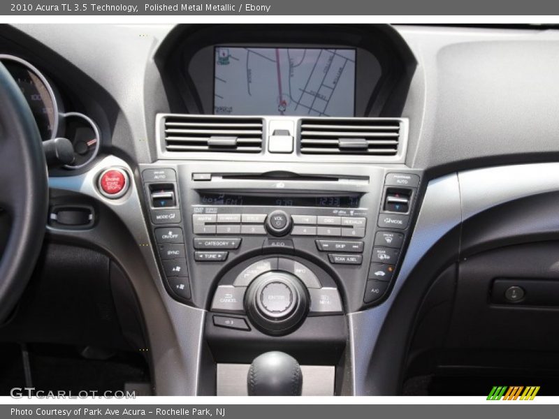 Polished Metal Metallic / Ebony 2010 Acura TL 3.5 Technology