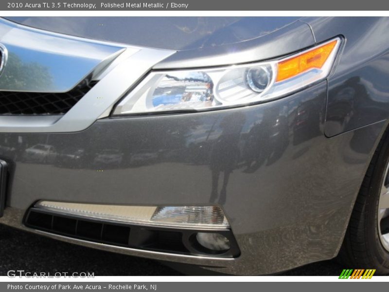 Polished Metal Metallic / Ebony 2010 Acura TL 3.5 Technology