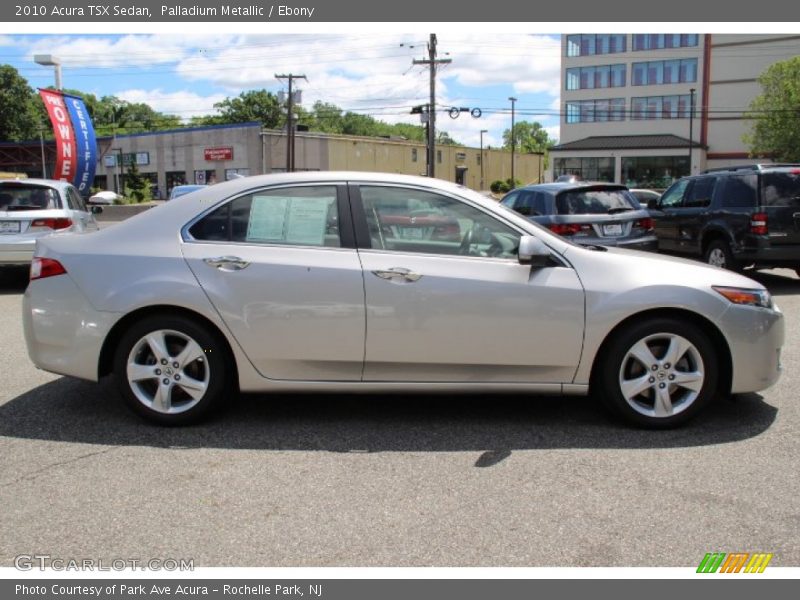 Palladium Metallic / Ebony 2010 Acura TSX Sedan