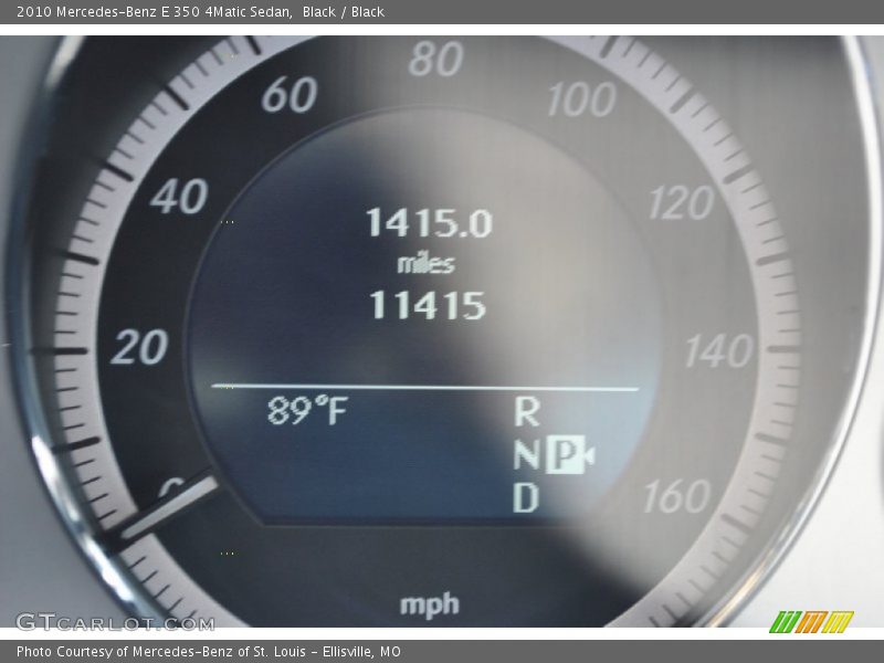 Black / Black 2010 Mercedes-Benz E 350 4Matic Sedan