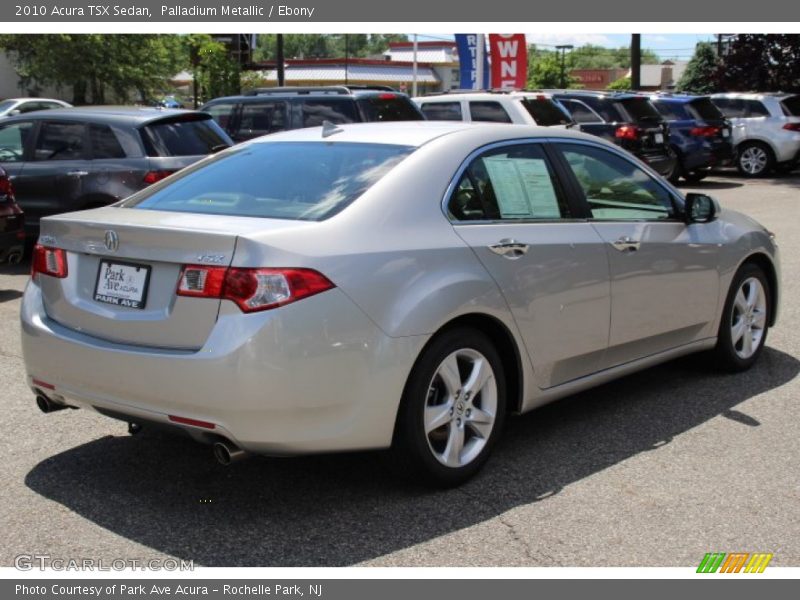 Palladium Metallic / Ebony 2010 Acura TSX Sedan
