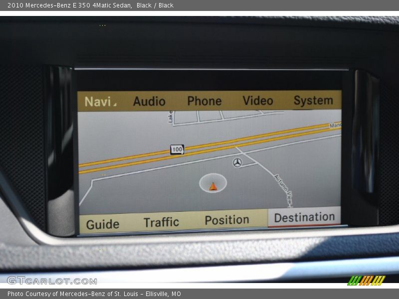 Black / Black 2010 Mercedes-Benz E 350 4Matic Sedan