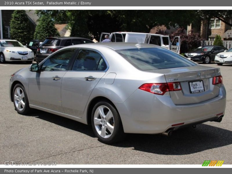 Palladium Metallic / Ebony 2010 Acura TSX Sedan