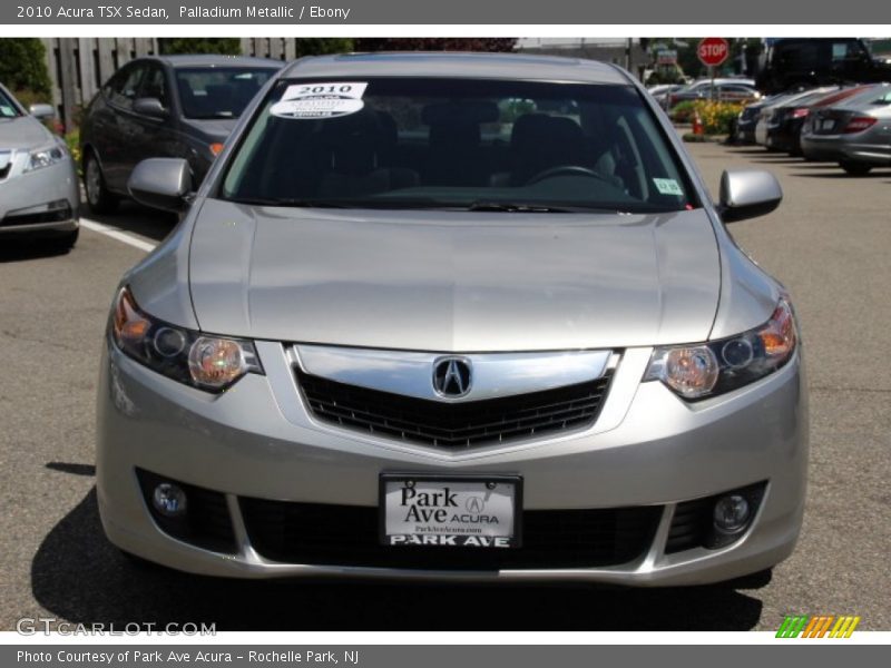 Palladium Metallic / Ebony 2010 Acura TSX Sedan