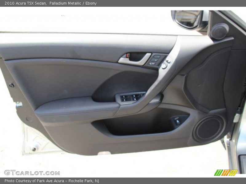 Palladium Metallic / Ebony 2010 Acura TSX Sedan