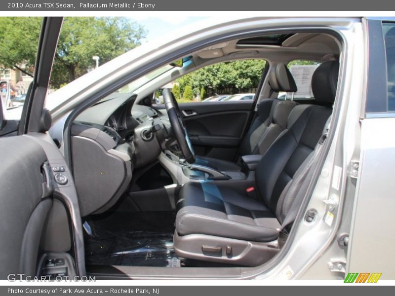 Palladium Metallic / Ebony 2010 Acura TSX Sedan