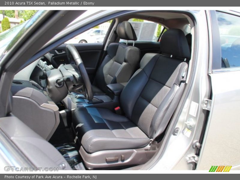 Palladium Metallic / Ebony 2010 Acura TSX Sedan