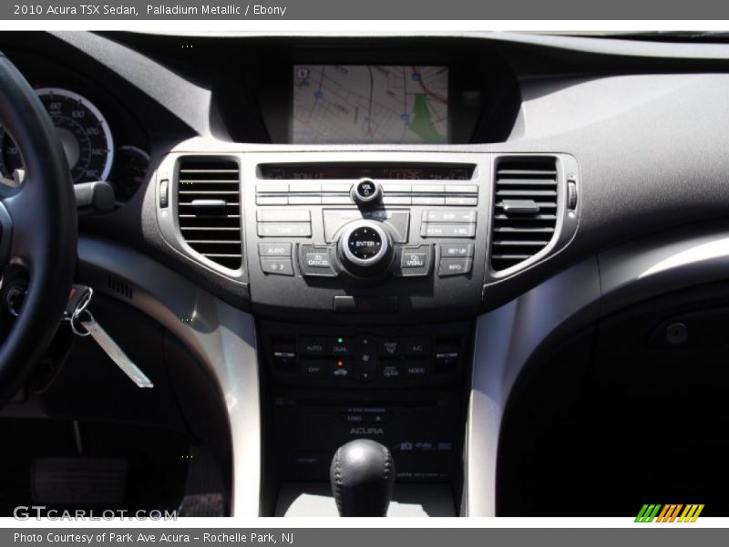 Palladium Metallic / Ebony 2010 Acura TSX Sedan