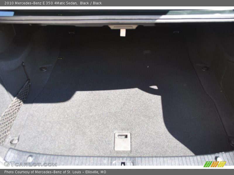 Black / Black 2010 Mercedes-Benz E 350 4Matic Sedan