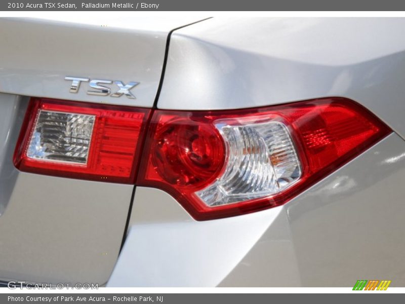 Palladium Metallic / Ebony 2010 Acura TSX Sedan