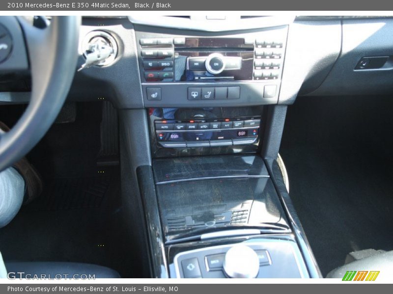 Black / Black 2010 Mercedes-Benz E 350 4Matic Sedan