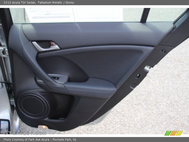 Palladium Metallic / Ebony 2010 Acura TSX Sedan
