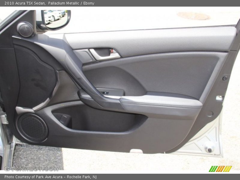 Palladium Metallic / Ebony 2010 Acura TSX Sedan