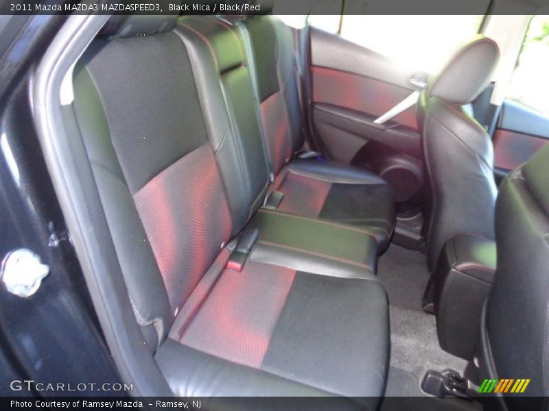 Black Mica / Black/Red 2011 Mazda MAZDA3 MAZDASPEED3