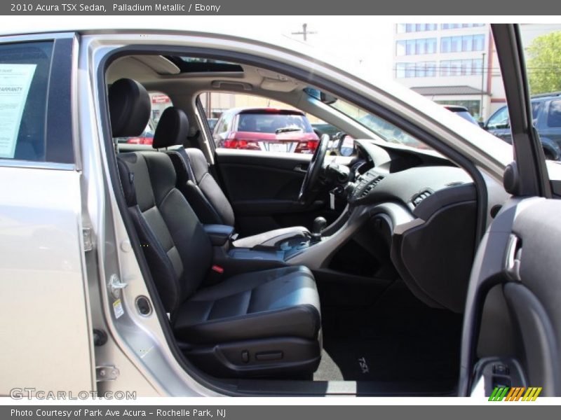 Palladium Metallic / Ebony 2010 Acura TSX Sedan