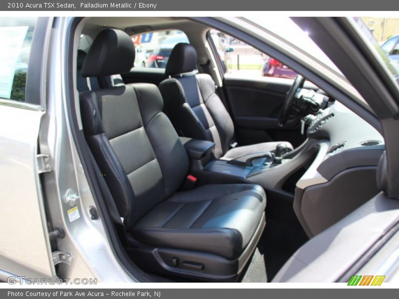 Palladium Metallic / Ebony 2010 Acura TSX Sedan