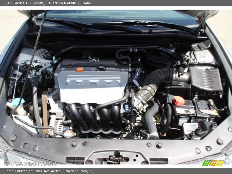 Palladium Metallic / Ebony 2010 Acura TSX Sedan