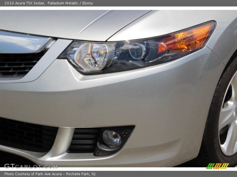 Palladium Metallic / Ebony 2010 Acura TSX Sedan