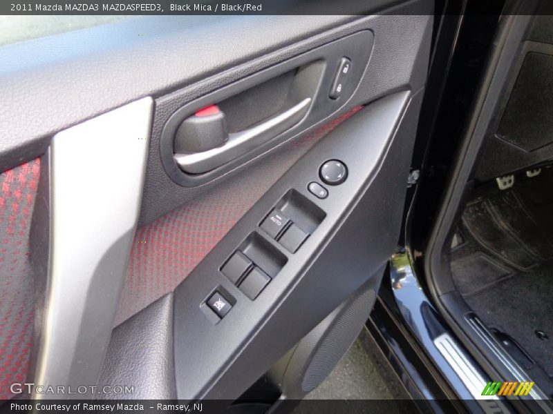 Black Mica / Black/Red 2011 Mazda MAZDA3 MAZDASPEED3