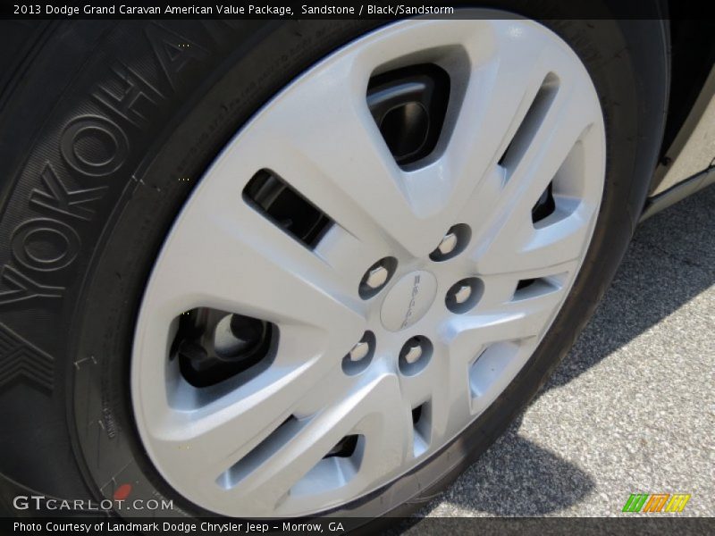 Sandstone / Black/Sandstorm 2013 Dodge Grand Caravan American Value Package