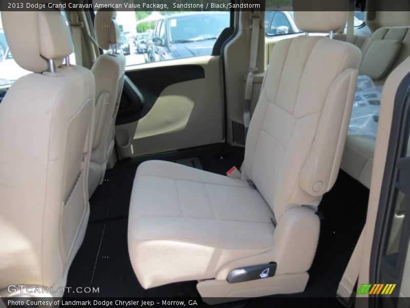 Sandstone / Black/Sandstorm 2013 Dodge Grand Caravan American Value Package