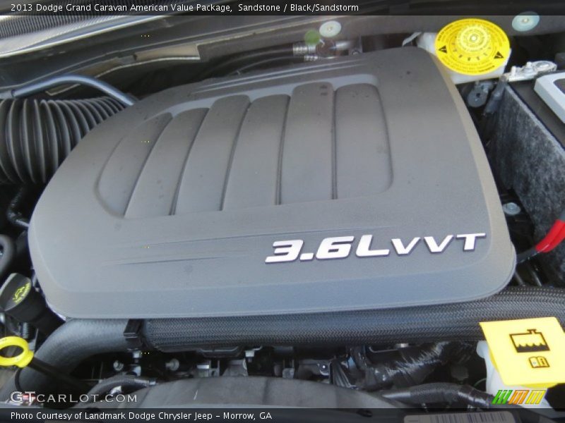 Sandstone / Black/Sandstorm 2013 Dodge Grand Caravan American Value Package