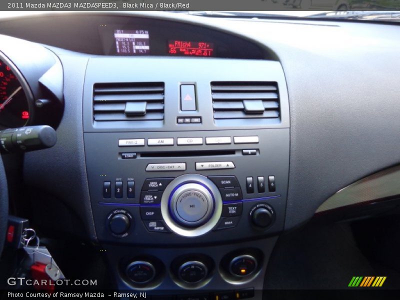 Black Mica / Black/Red 2011 Mazda MAZDA3 MAZDASPEED3