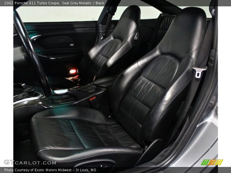 Front Seat of 2002 911 Turbo Coupe