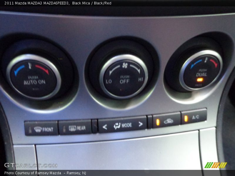 Black Mica / Black/Red 2011 Mazda MAZDA3 MAZDASPEED3