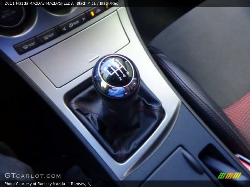Black Mica / Black/Red 2011 Mazda MAZDA3 MAZDASPEED3