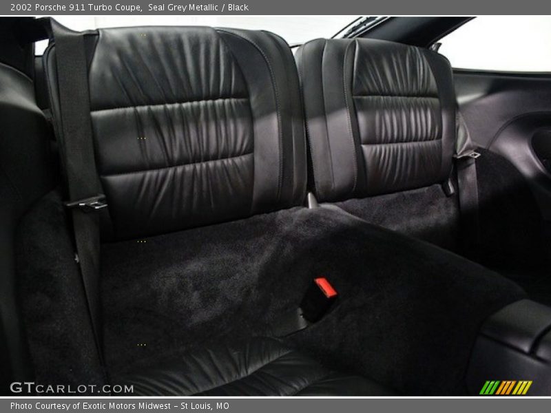 Rear Seat of 2002 911 Turbo Coupe