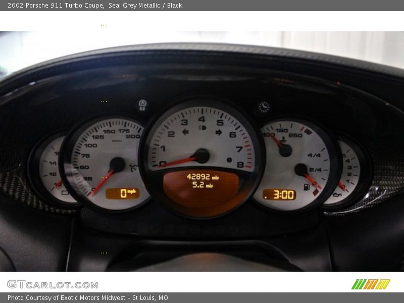  2002 911 Turbo Coupe Turbo Coupe Gauges