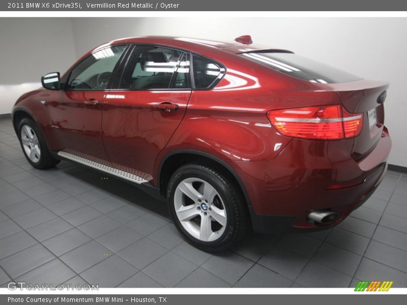 Vermillion Red Metallic / Oyster 2011 BMW X6 xDrive35i