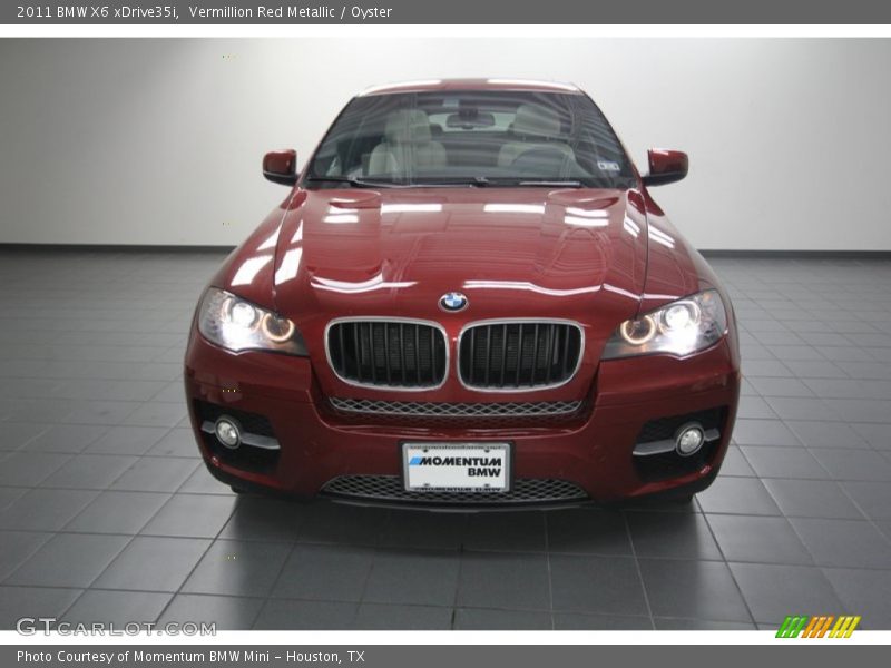 Vermillion Red Metallic / Oyster 2011 BMW X6 xDrive35i