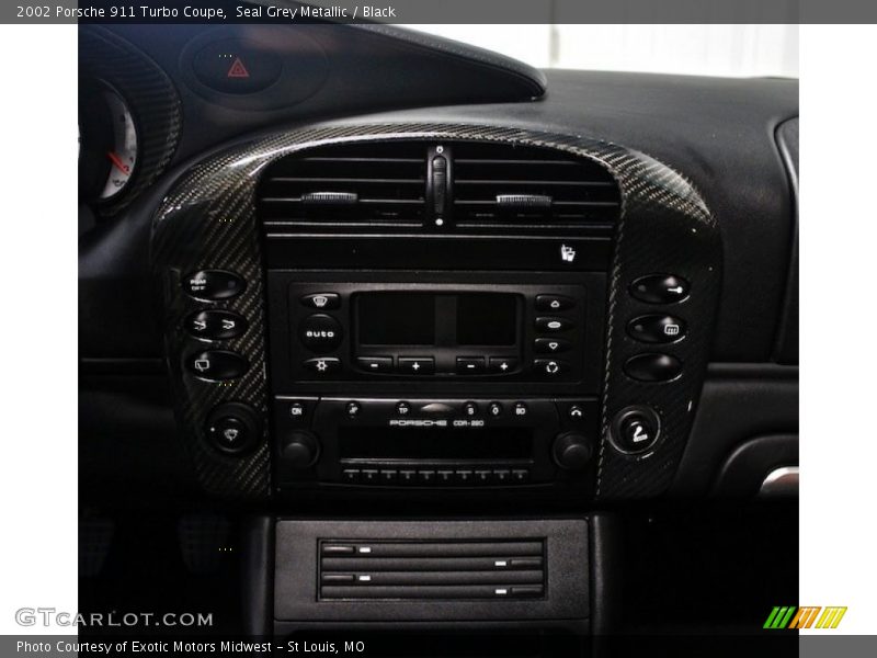 Controls of 2002 911 Turbo Coupe