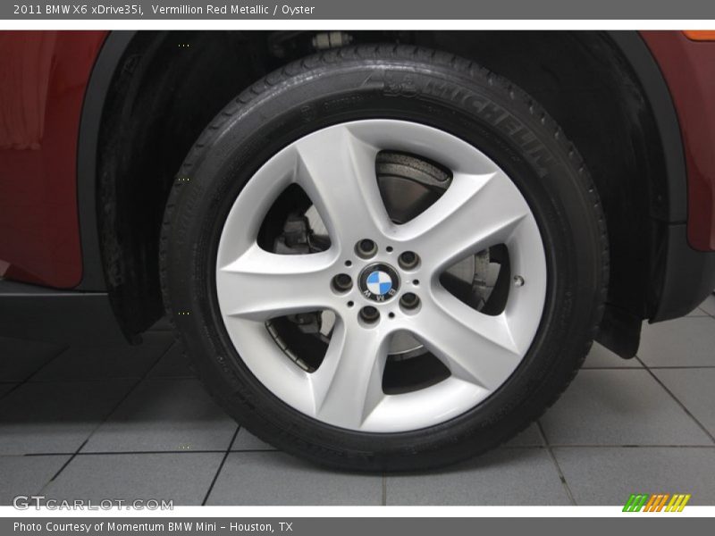 Vermillion Red Metallic / Oyster 2011 BMW X6 xDrive35i