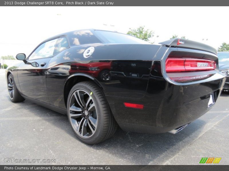 Pitch Black / Dark Slate Gray 2013 Dodge Challenger SRT8 Core