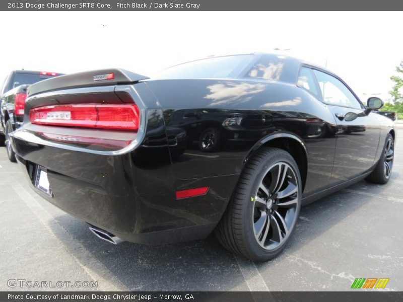 Pitch Black / Dark Slate Gray 2013 Dodge Challenger SRT8 Core